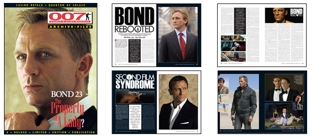 007 MAGAZINE ARCHIVE FILES  Casino Royale & Quantum of Solace