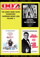 007 MAGAZINE The James Bond Films: Exhibitors Campaign Books (UK) Volume 4