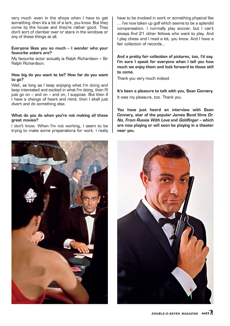 JAMES BOND 007 MAGAZINE | 40th Anniversary Issue (1979-2019)