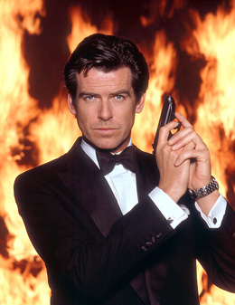 Pierce Brosnan as James Bond in GoldenEye (1995)