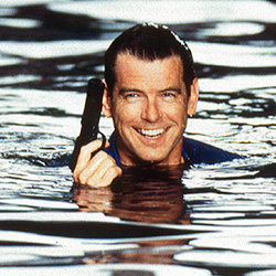 Pierce Brosnan in Tomorrow Never Dies (1997)