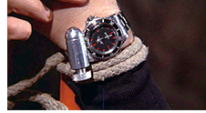 James Bond's rolex watch in Live And Let Die (1973)