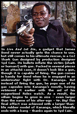 Yaphet Kotto with shark-gun