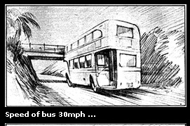 Live And Let Die bus chase storyboard by Syd Cain
