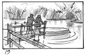 Live And Let Die storyboard