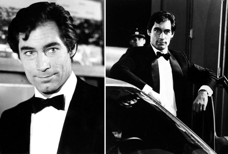 Timothy Dalton as James Bond in The Living Daylights (1987)