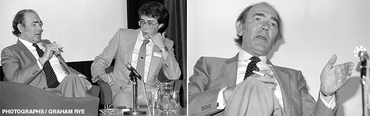 Ross Hendry interviews John Gardner at the 1982 James Bond British Fan Club Convention