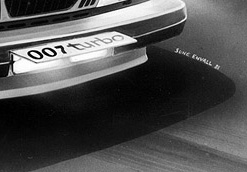 James Bond SAAB 900 Turbo detail illustration