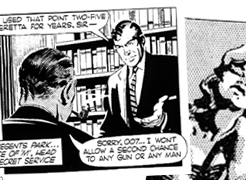 DR NO title strip