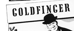 GOLDFINGER title strip