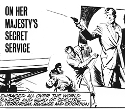 ON HER MAJESTY'S SECRET SERVICE title strip