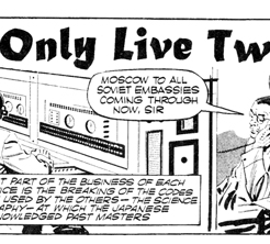 YOU ONLY LIVE TWICE title strip