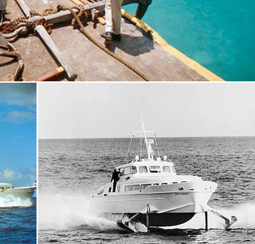 Disco Volante hydrofoil in Thunderball (1965)