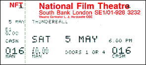 NFT Thunderball screening ticket