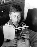 Graham Rye Reading THUNDERBALL Aged 11