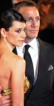 Daniel Craig and Satsuki Mitchell at the 2007 BAFTA'S