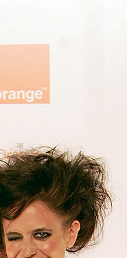 Eva Green with her Orange Rising Star Award