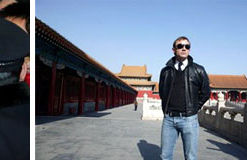 Daniel Craig visits the Forbidden City in Beijing