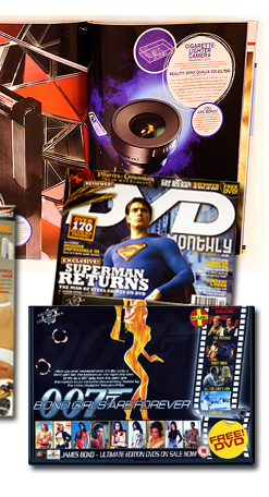 T3 gadgets spread | DVD monthly - Bond Girls Are Forever DVD