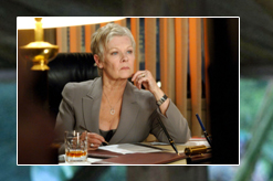 Judi Dench as M in Casino Royale (2006)