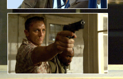 Daniel Craig in action as 007 - Casino Royale (2006)
