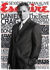 Esquire cover | Daniel Craig James Bond 007