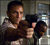 Daniel Craig as James Bond 007 in Casino Royale