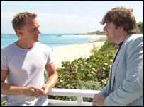 Daniel Craig and Jonathan Ross