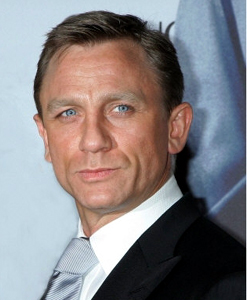 Daniel Craig at the Paris premiere of Casino Royale