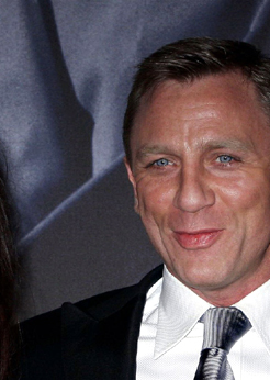 Daniel Craig at the French Premiere of Casino Royale