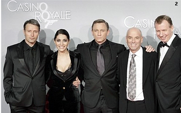Casino Royale cast at the Berlin Premiere