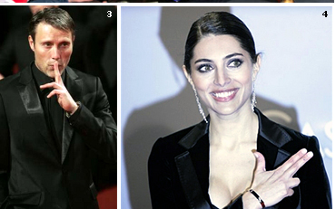 Mads Mikkelsen & Caterina Murino at the Berlin premiere of Casino Royale