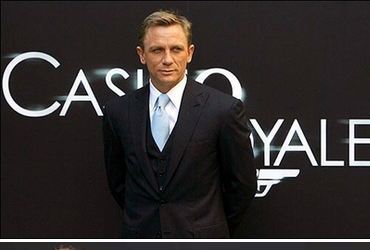 Daniel Craig at the Casino Royale press conference in Madrid