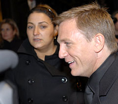 Daniel Craig at the Swiss Premiere of Casino Royale