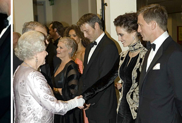 Her Majesty The Queen meets Eva Green