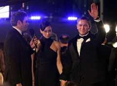 Daniel Craig in Leicester Square