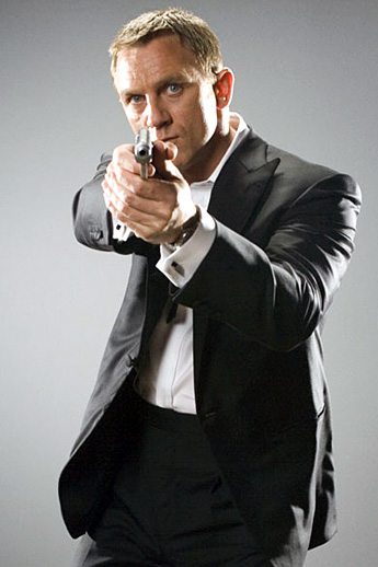 Daniel Craig as James Bond