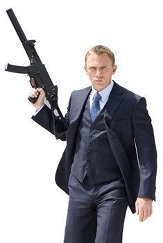 Daniel Craig as James Bond 007