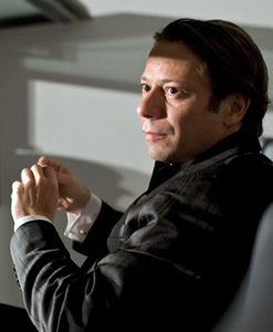 Mathieu Amalric plays Greene in Quantum of Solace