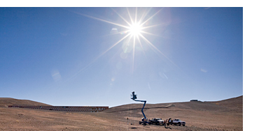 Shooting Quantum of Solace at ESO Paranal, Chile.