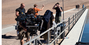 Quantum of Solace location filming at the Paranal Observatory