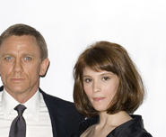 Daniel Craig with Olga Kurylenko and Gemma Arterton