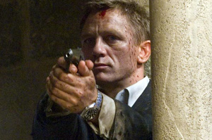 Daniel Craig as James Bond in Quantum of Solace