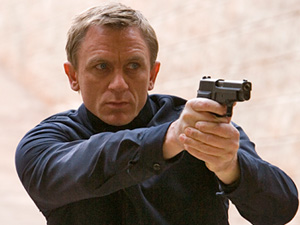 Daniel Craig is James Bond 007 in Quantum of Solace