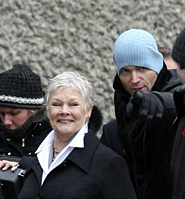 Judi Dench with Director Marc Forster