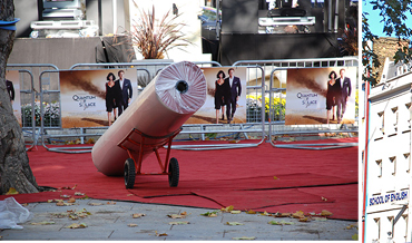 The red carpet - Quantum of Solace premiere Leicester Square