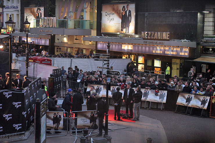 Quantum of Solace premiere - Leicester Square 29th October 2008