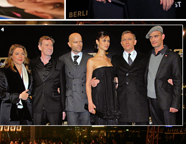 Quantum of Solace cast and crew at the Berlin premiere