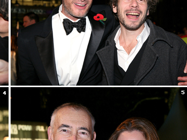 Anatole Taubman and Mathieu Amalric reunited at the Quantum of Solace premiere