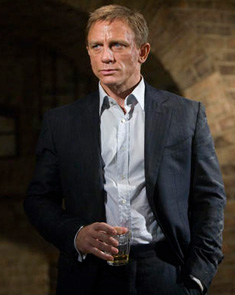 Daniel Craig as James Bond 007 in Quantum of Solace